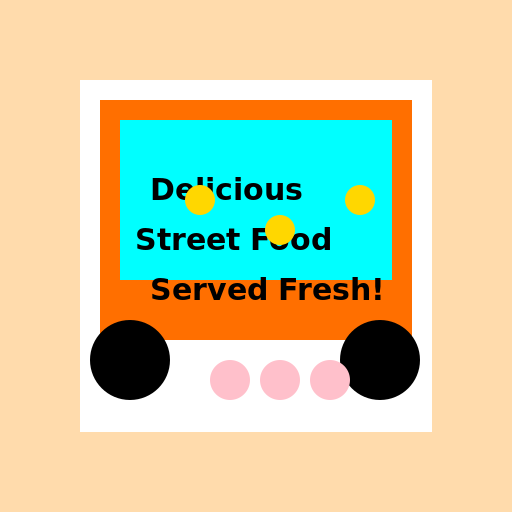 Food Van Advertisement - DrawGPT
