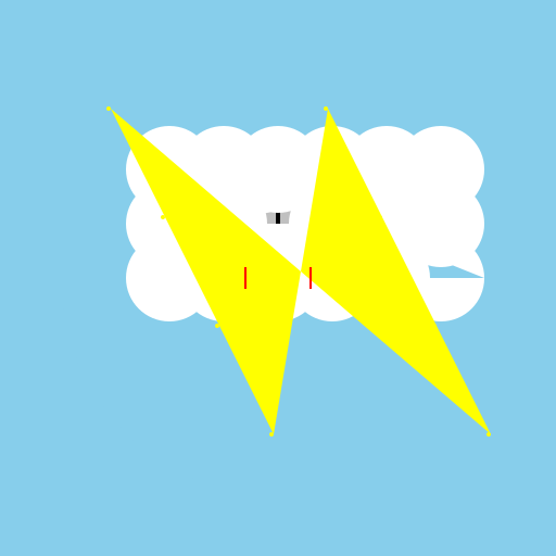 Frightened Robot Looking Up at the Sky - DrawGPT