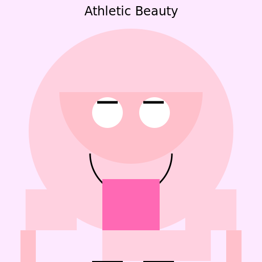 Athletic Beauty - DrawGPT