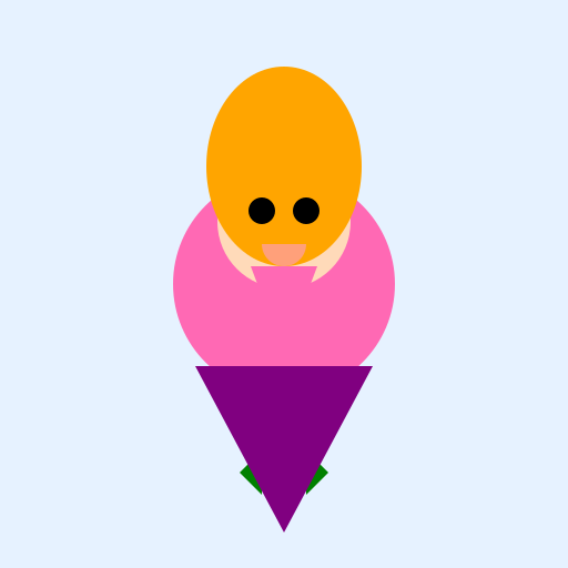 Yoga Girl with Flower - DrawGPT