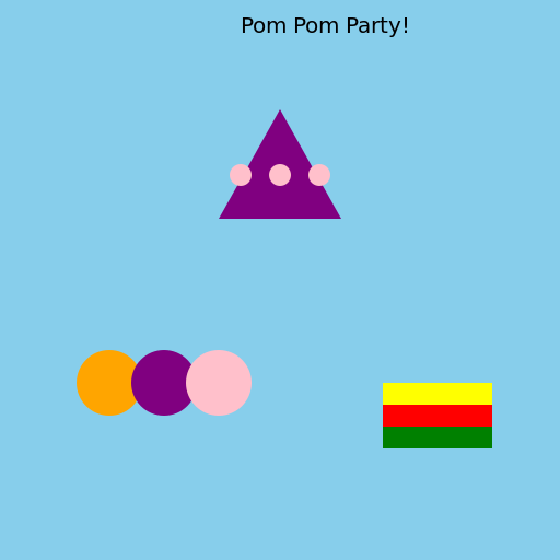 Pom Pom Party Set - DrawGPT