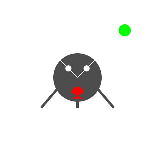 Hungry Jumping Spider Ready to Feast on Chat GPT - DrawGPT