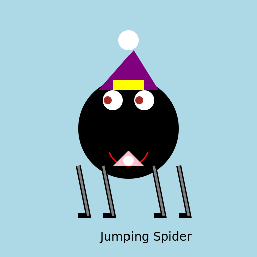 The Jumping Spider's Fancy New Look - DrawGPT