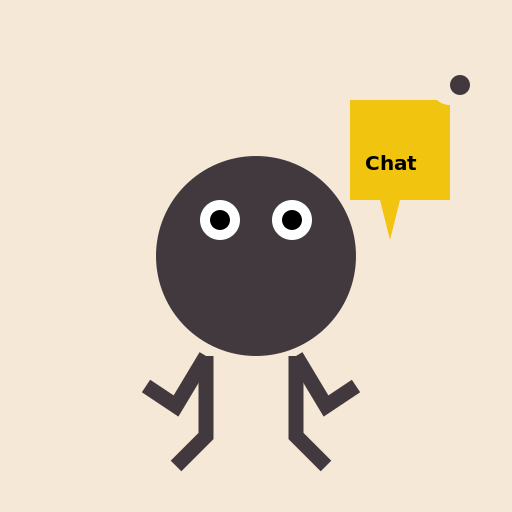 The Upgraded Jumping Spider Eating Chat GPT - DrawGPT