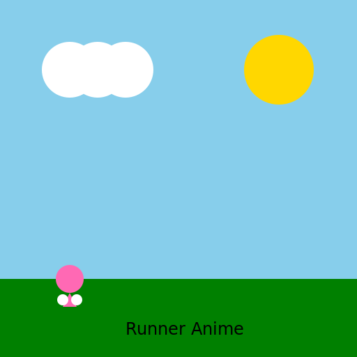 Runner Anime - DrawGPT