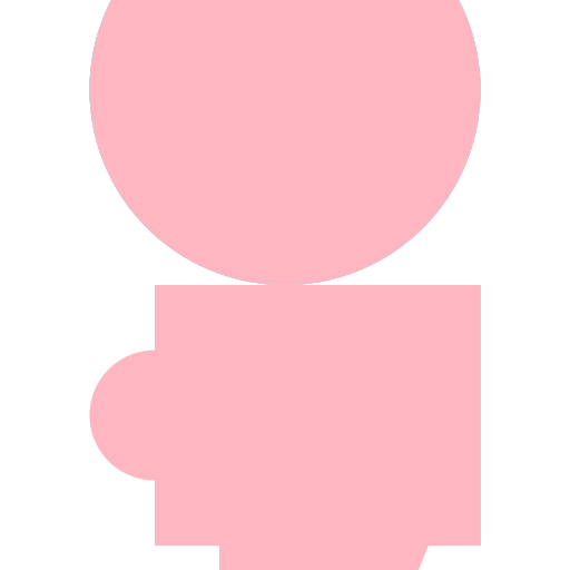 A Simple 2D Shape of a Male Height 17.5cm - DrawGPT