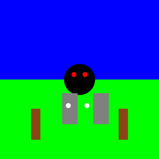 The Spider and the Peashooters - DrawGPT