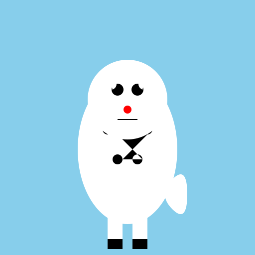 Cute animated cow - DrawGPT