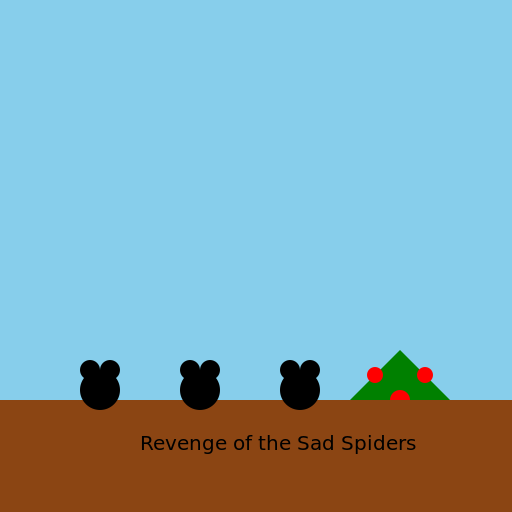 Revenge of the Sad Spiders on the Lizard - DrawGPT