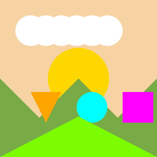 Abstract Landscape - DrawGPT