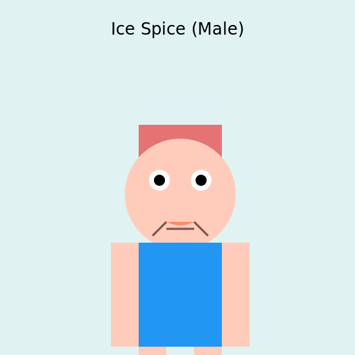 Ice Spice as a Male - DrawGPT