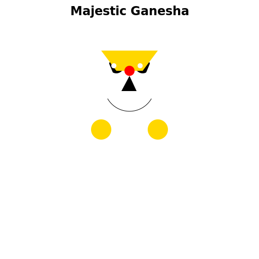 Majestic Ganesha - DrawGPT