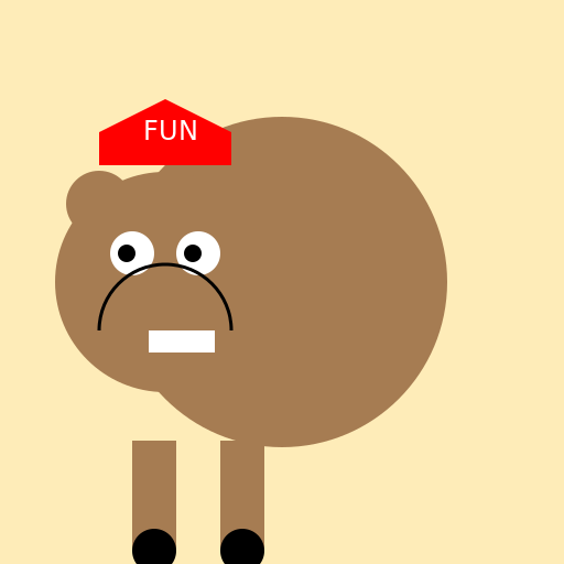 Silly Donkey Cartoon - DrawGPT