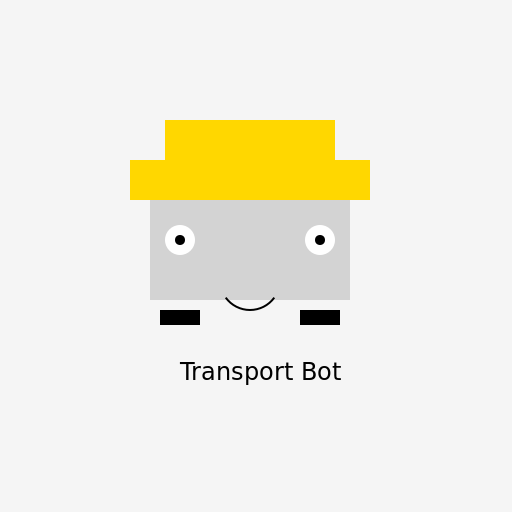 Transport bot with claw - DrawGPT