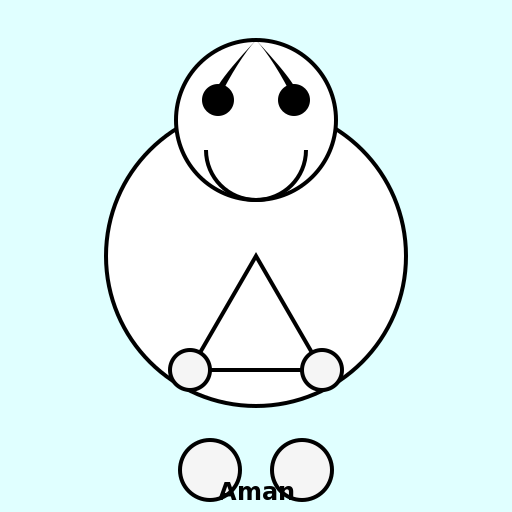 Aman - The Personification of Peace and Tranquility - DrawGPT