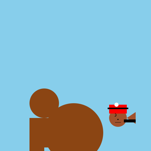 Squirrel on a Horse - DrawGPT