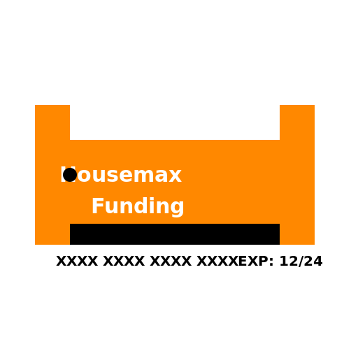 Orange Metal Credit Card - Housemax Funding - DrawGPT
