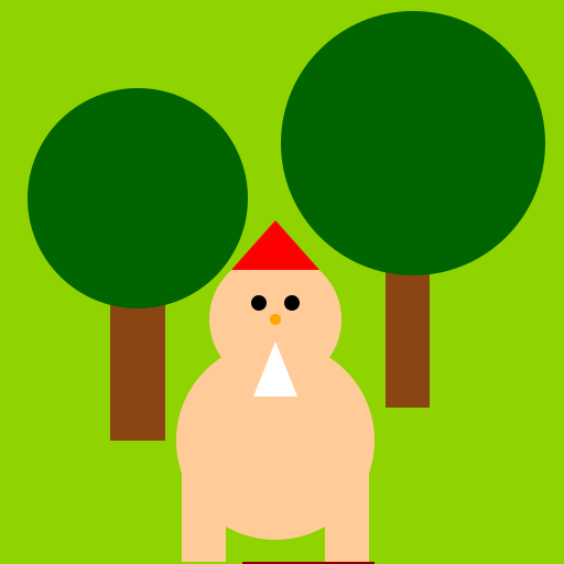 Whimsical Dwarf in the Enchanted Forest - DrawGPT