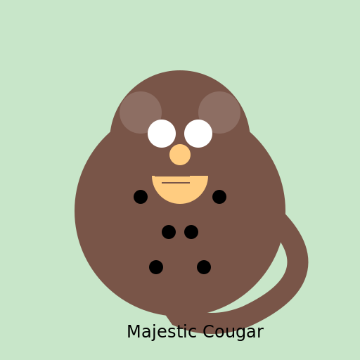Majestic Cougar in the Wilderness - DrawGPT