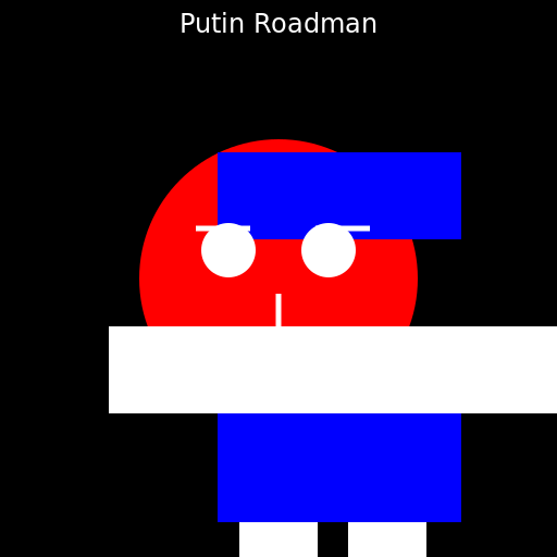 Putin as a UK Roadman - DrawGPT