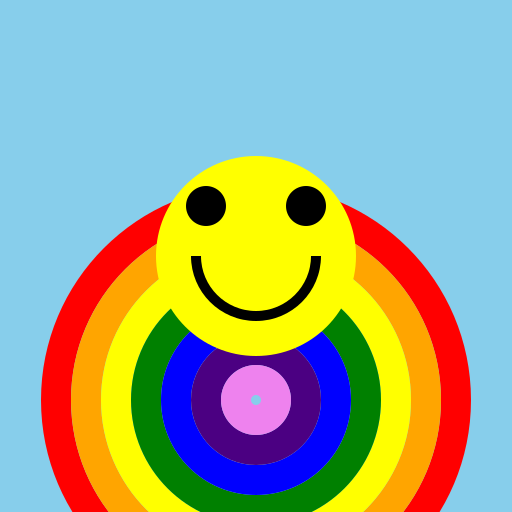My Beautiful Rainbow - A Celebration of Colors and Joy - DrawGPT