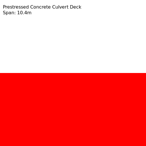 Prestressed Concrete Culvert Deck - DrawGPT