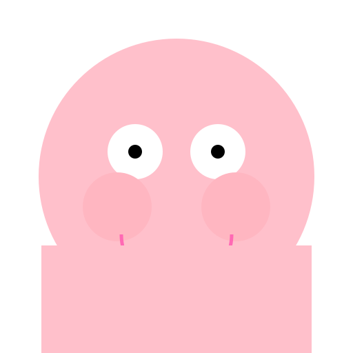 Cute Pink Character - DrawGPT