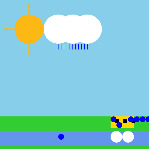 Cartoon Flash Floods - DrawGPT