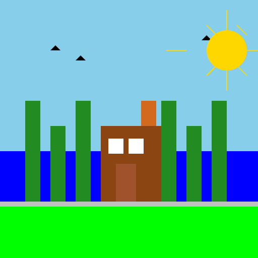 River Side Staycation Plan - DrawGPT