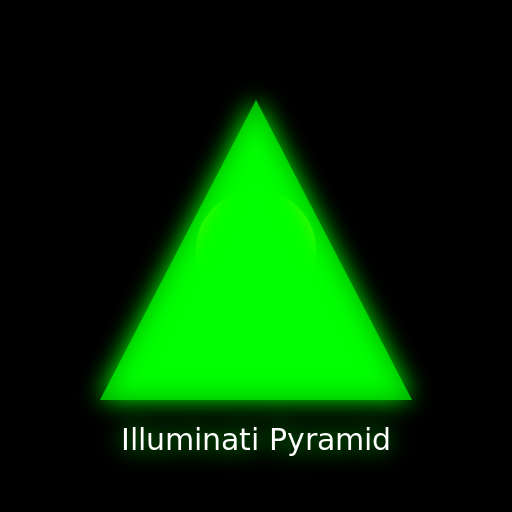 Pyramid with Illuminati - DrawGPT