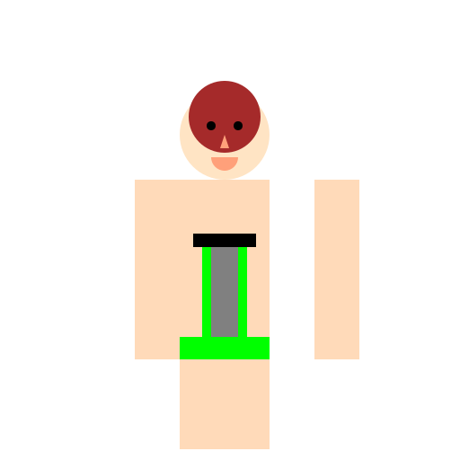 Man Holding a Reusable Water Bottle - DrawGPT