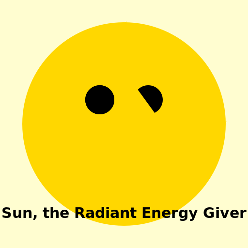 Sun, the Radiant Energy Giver - DrawGPT
