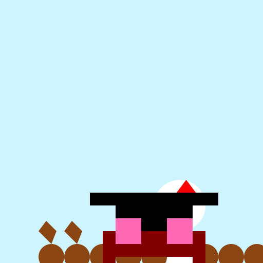 Santa Claus and his Eight Reindeer Pulling a Sleigh - DrawGPT