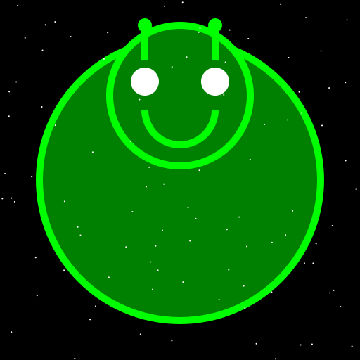 Alien in Space - DrawGPT