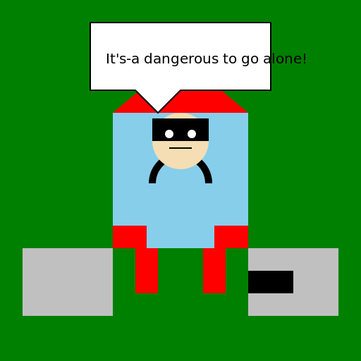 Luigi and Link Fusion - DrawGPT