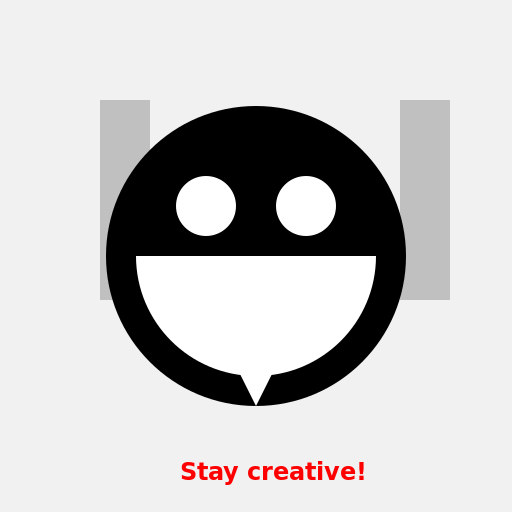 Skull with Beard and Combination Wrenches in the Background - DrawGPT