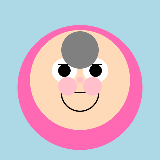 Anime Girl with Pink Hair - DrawGPT