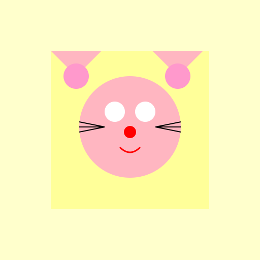 Stick Note with Cat Ears - DrawGPT