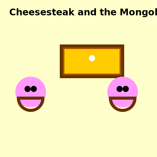 Cheesesteak and the Mongoloids - DrawGPT
