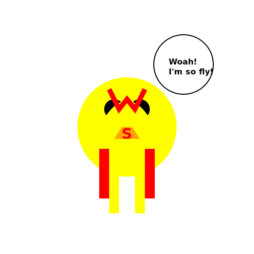 Superpowered Duck with a Mohawk and Muscles - DrawGPT