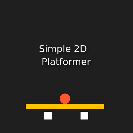 Simple 2D Platformer with Mobile Controls Logo - DrawGPT