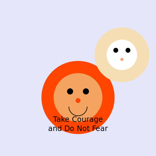 The Lion and the Lamb - DrawGPT