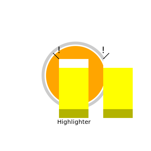Orange Jacks and Quick Highlighters - DrawGPT