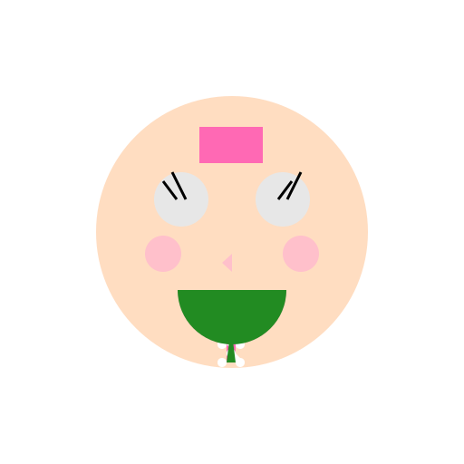 Doll with Big Lashes Eating a Lolly - Pretty Avatar - DrawGPT