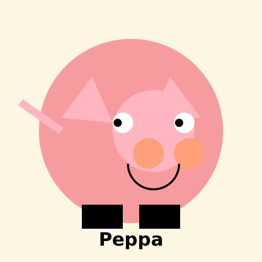 Welsh Dub of Peppa Pig Logo - DrawGPT
