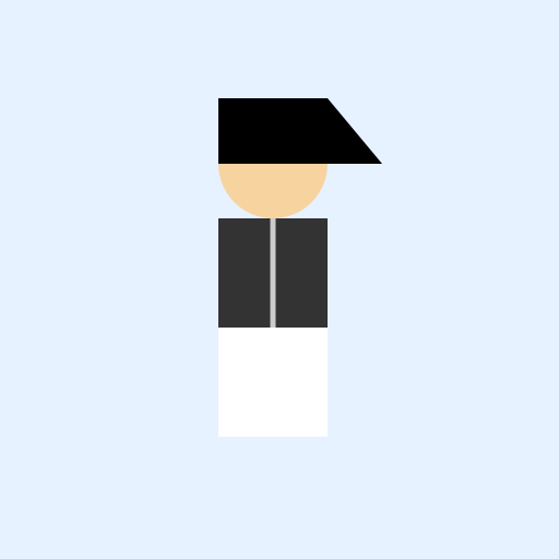 Man with Half-Open Jacket - DrawGPT