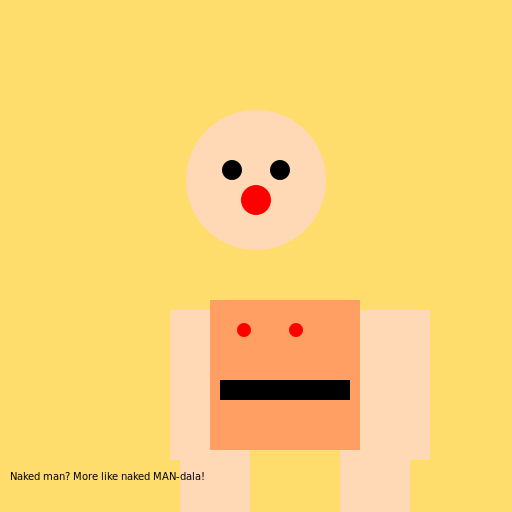 Naked Man - AI Prompt #9745 - DrawGPT