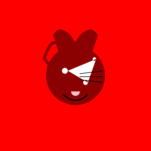 Red Dog with a Long Tail - DrawGPT