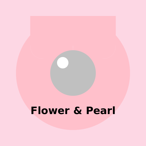 Flower and Pearl Logo - DrawGPT