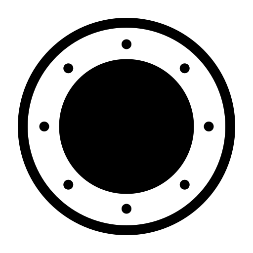 Base Plate with Central Column and Bolts - DrawGPT
